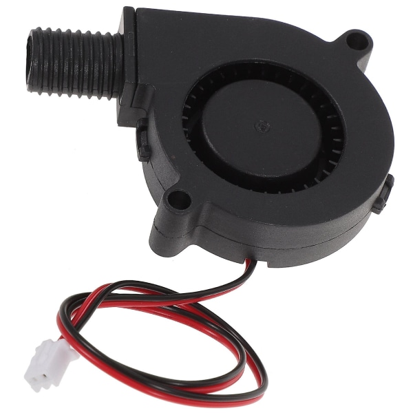 Blower Fan DC 12V 50x15mm Turbo Blower Fan Profesjonell 12V 7500rpm Blower Fan Black 7.2X5.5cm