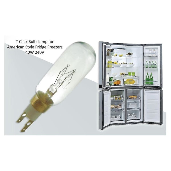 Kyl- och fryslampa i amerikansk stil T-Click 40W 240V BY