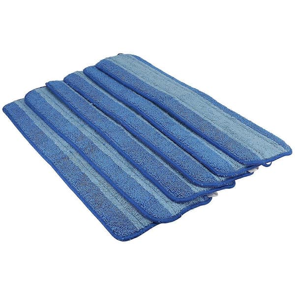 6-pak Mikrofiber Rengøringspuder til Bona Premium Spraymoppe [DB]