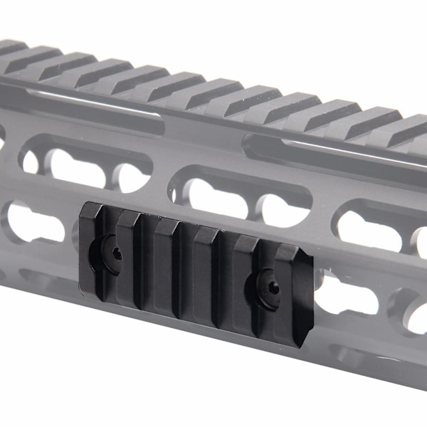 M-Lok Picatinny Rail Tool Rail Aluminium Tillbehör Adapter Monteringsskena 5-spår 7-spår 13-spår för utomhusjakt