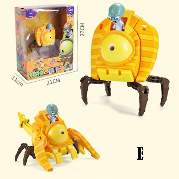 Nye Plants Vs. Zombies Actionfigur Legetøj Model Deformationslegetøj Gaver Til Børn E