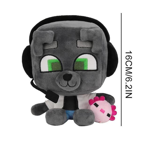 Plysch Bobicraft Gitd Varg Gosedjur Mjuk Kudde Dekorationer Barn