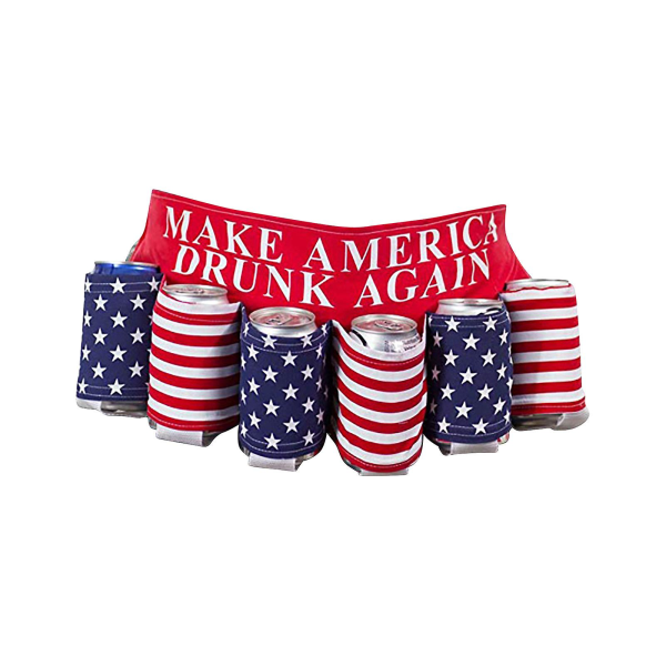 Independence Day Themed Drink Holder Beer Belt Creative Picknick Party BeltBY
