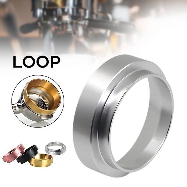 Kahvin universaali annostelu rengas Espresso Portafilter annostelu suppilo rengas alumiini kahvinkeitin 54MM