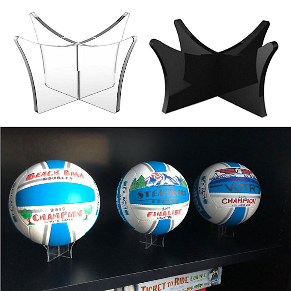 Basketball Stativ Holder Fodbold Bold Display Stativ Basketball Fodbold Stativ Transparent