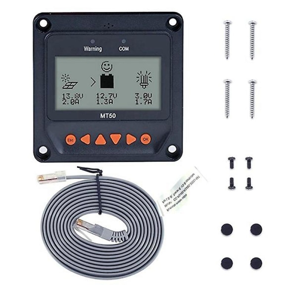 MT50 Kaukosäädin Tracer-AN Tracer-BN TRIRON XTRA -sarjan MPPT-aurinkosäätimelle ja VS-BN PWM [DM] Black