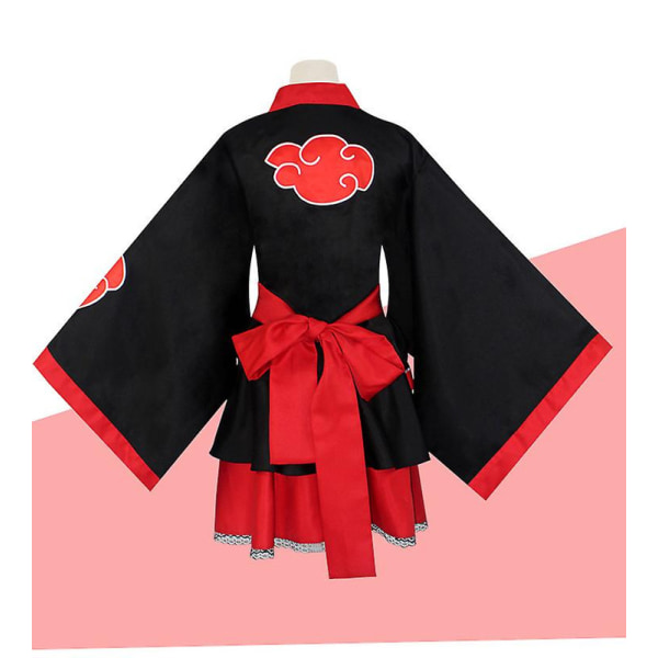 Naruto Blast Cosplay Vattenvirvel Naruto Gryning Organisation Cosplay Anime Kostym [DmS] red XL