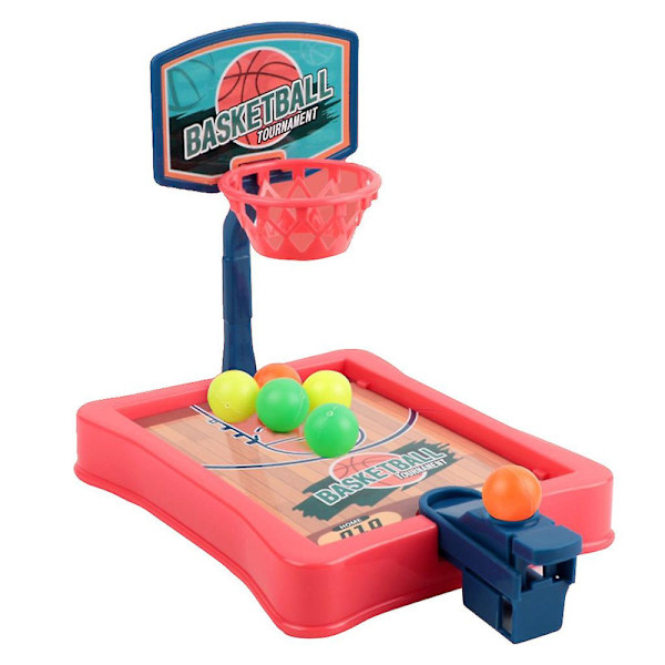 Barnens Mini Bord Basketboll Finger Spel Nyhet Leksak Rolig Sport Resa Spel [DmS] Desktop basketball game