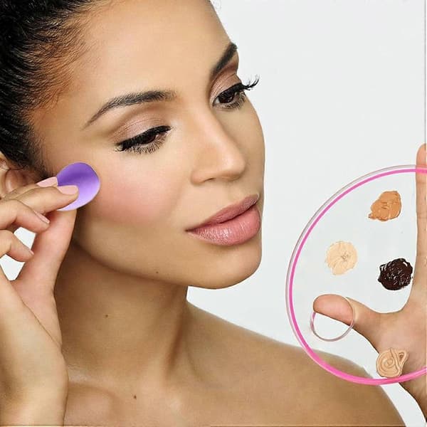 14-delt Makeup Svampesæt, Pudder, Make Up Æg Makeup Setting, Foundation