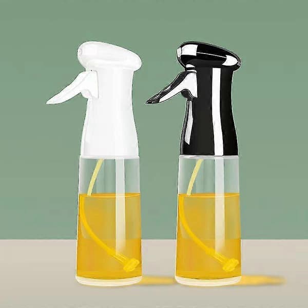 210 ml Öljysuihkepullo Keittiööljysuihkepullo Oliiviöljysuihkepullo (1 kpl, Valkoinen)