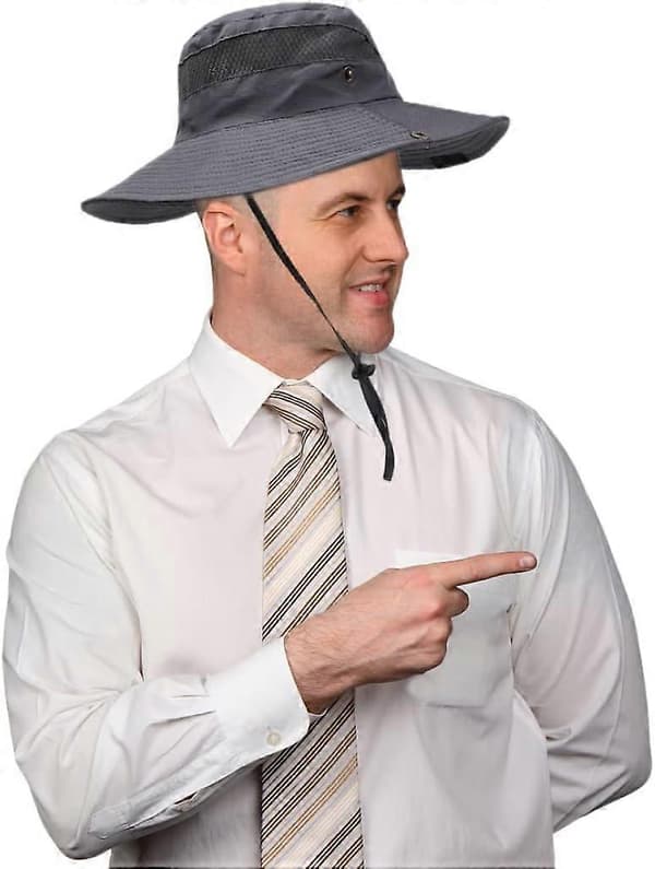 Vandrehat med bred skygge, solhat, herre bucket hat til udendørs modehavearbejde