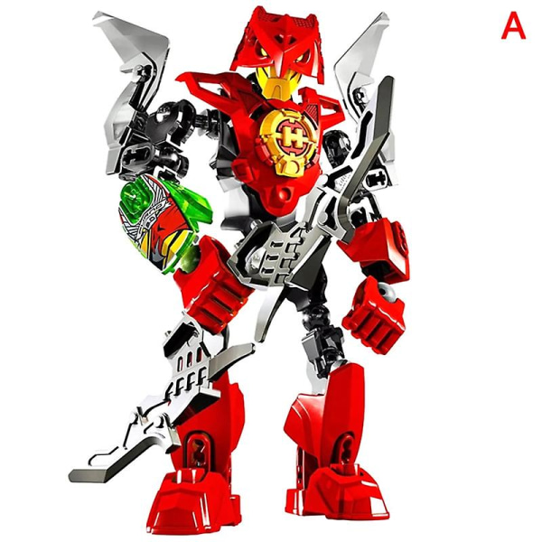 Stjerne-kriger soldat bionicle hero factory robot figur byggeklodser model legetøj [DmS] C