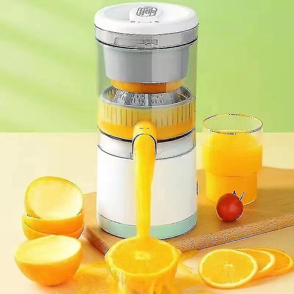 Citruspresser Citronpresser Appelsinjuice Frugtmaskine USB Genopladelig