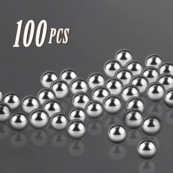 100 stk. 5,5 mm/0,22 tommer Små Kulelager Kulelager i Rustfritt Stål G100
