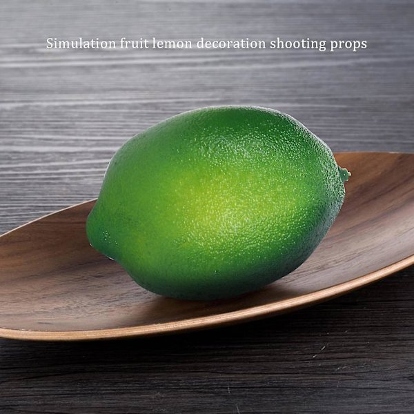 28 st/set Konstgjorda Citroner och Limefrukter Dekorativa Falska Citrusfrukter Konstgjorda Dekorationer K