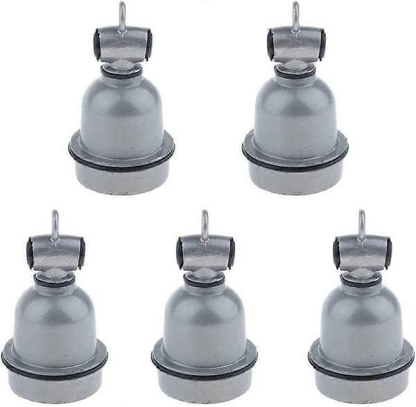 5 stk. E27 LED Lyspære Base Vanntett Lampeholder Sokkeladapter for Gris [DB]