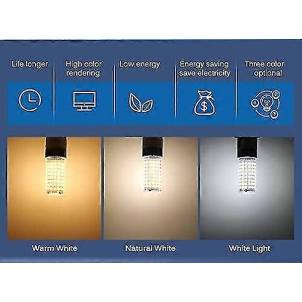 LED G12 -lamppu, G12 16W kaksineulallinen kanta, Metallihalidi -lampun vastaava (lämmin valkoinen)