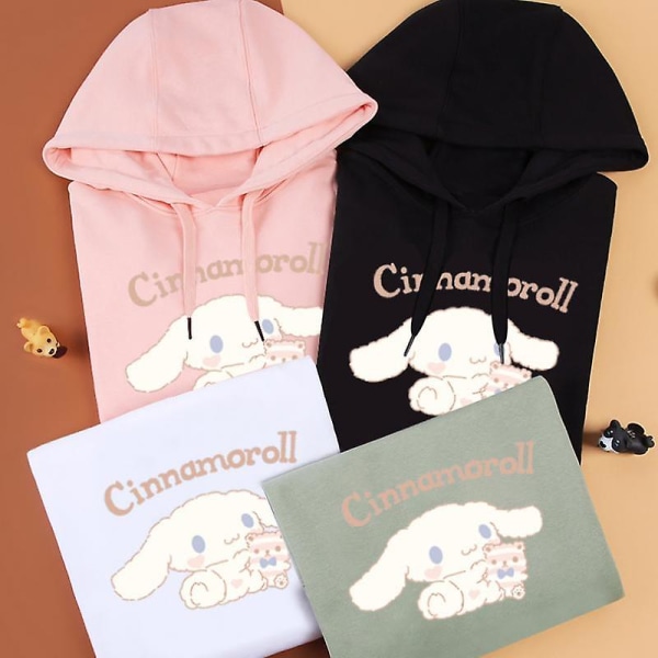 Kawaii Sanrio Anime Cinnamoroll Cartoon Barn Hoodie Tröja Barn Långärmad Pullover Toppar Baby Flicka Pojke Kläder Jacka NM-5ASDF 130