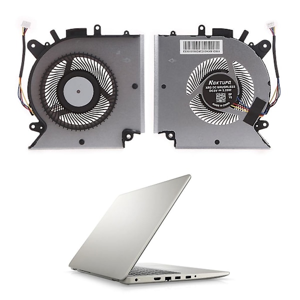Ny bärbar kylfläkt för MSI Katana GF66 GF76 11SC 11UC 11UD 11UE Notebook Radiator DC 5V 1.0A 4-pin 4-trådar Bärbar dator [DM] CPU