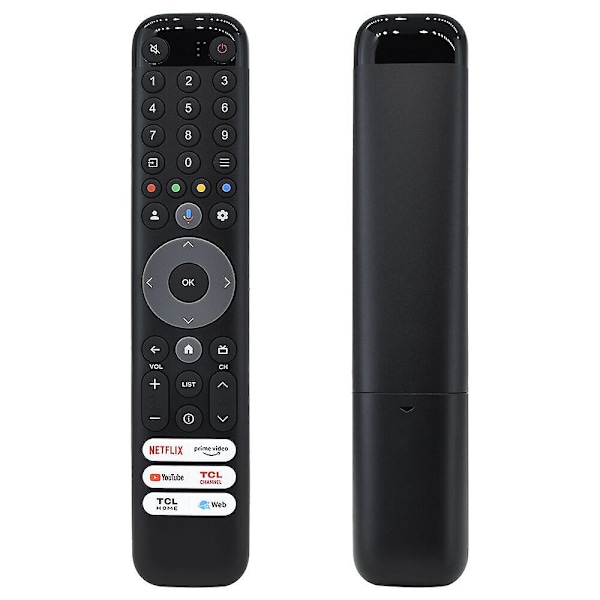 Rc833 Gub1 For Tcl Smart Voice Tv Remote Control 65c845 55 75 65c745 Gub2