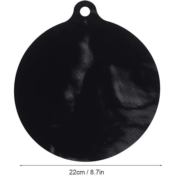 Silikon Induktionskogeplade Matte Rund Varmeisoleret Pude 22cm Induktionskogeplader Magnetisk Komfur Matte Kogeplade Anti-Skrid Sikkerhed For Hjem Køkken