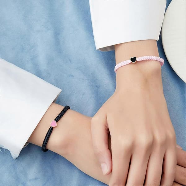Matchende armbånd til par, matchende pararmbånd til kæreste og