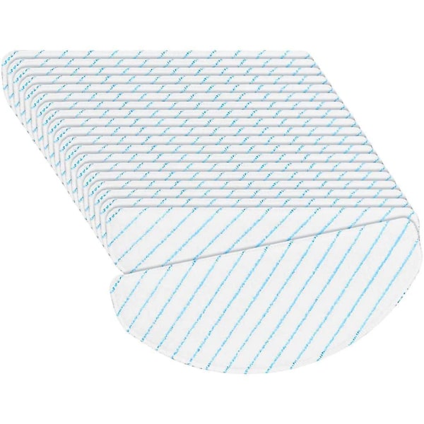 50pcs Disposable Strong Rag Mop Cloths Pads For Ecovacs Deebot Ozmo T8 Aivi T8 Max T9 Aivi Aivi+ Va