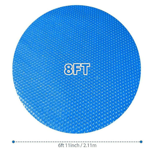 Solskydd för snabbmonterad uppblåsbar pool 8 10 12 15 fot ZBY 8 Ft Round