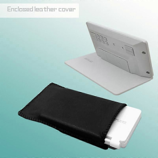 Foldbar Rejse Elektronisk Ur Black