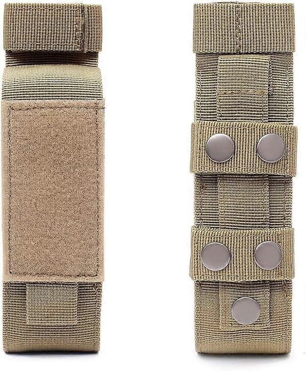 Tactical Molle -tasku kiristysside Nylon lääketieteelliset sakset Molle -taskun pidike EDC -vyötasku taskulamppu saksikotelo