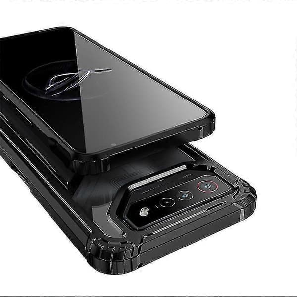 PC+TPU-deksel med holder for Asus ROG Phone 7 / 7 Ultimate