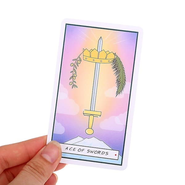 Vänner Tarotkort Lek English Version Underhållning Brädspel Spelkortslek [HK]