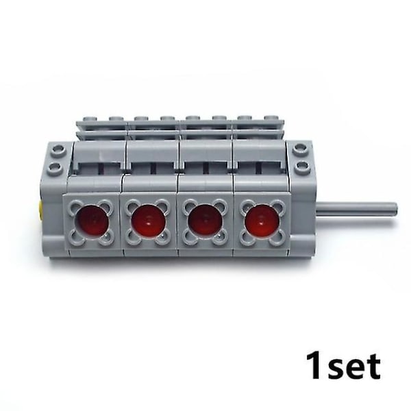 For Logo Tekniske Dele Motor Multi Power Funktioner Værktøj Servo Tog Model Sæt Byggeklodser Høj Kvalitet  [DmS] V8