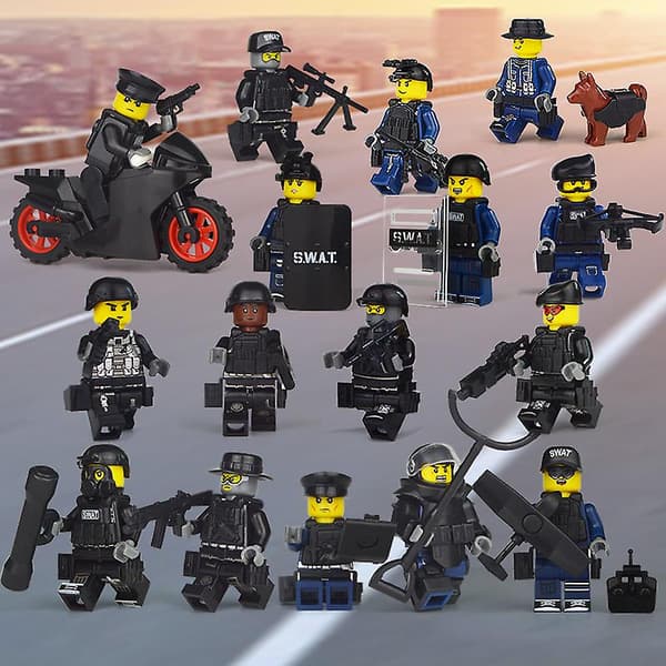 Militær Serie Samlet Skurk 22 Minifigurer [DB]