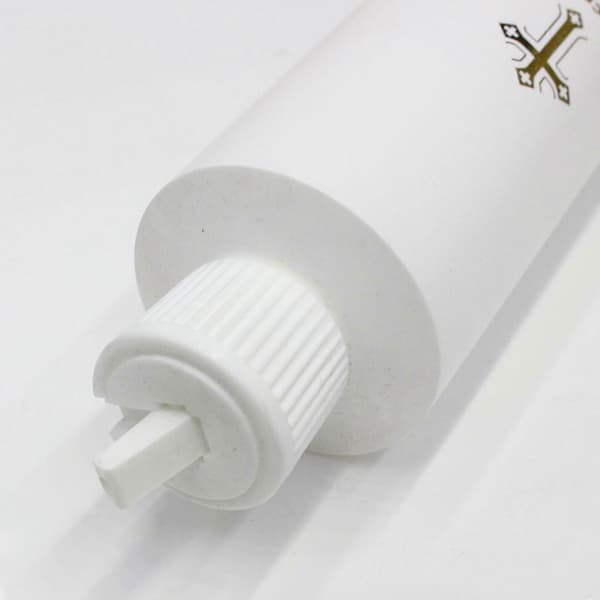250 ml katolsk kristen helligvannflaske tom gullfarget for kors tom beholder