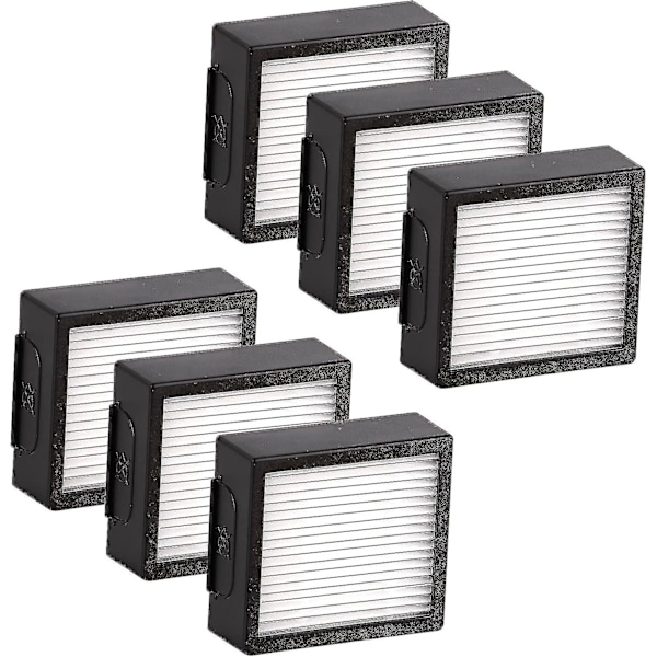 (6 stykker) Erstatnings-HEPA-filter Kompatibelt med iRobot Roomba Combo J7+ / Combo J7 Plus HEPA-filter Tilbehørssett for robotstøvsuger [HkkK]