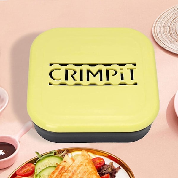 Ristet Sandwich Maker, Dobbeltsidet Komfur Top Sandwich Bageplade zd r Square