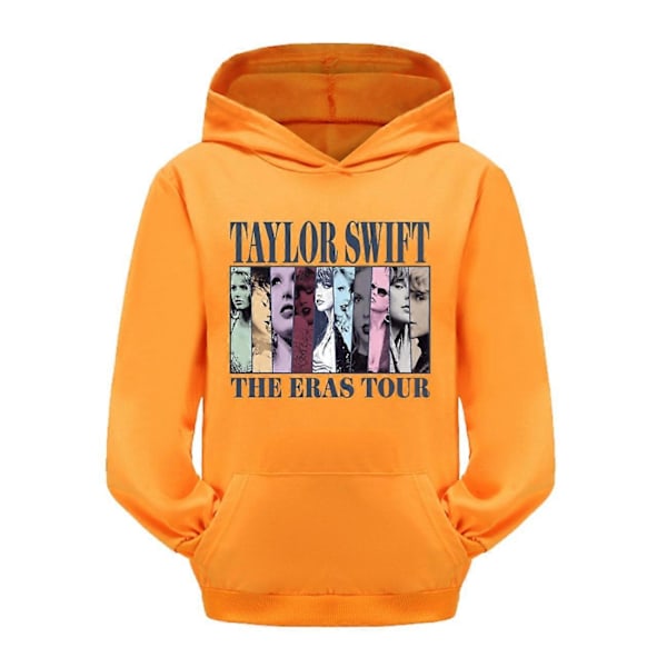 Pop Taylor Swift Julegaver The Eras Tour Hoodie Jenter Gutter Hettestroffegenser Pullover Topper Barn Tenåringer O 1