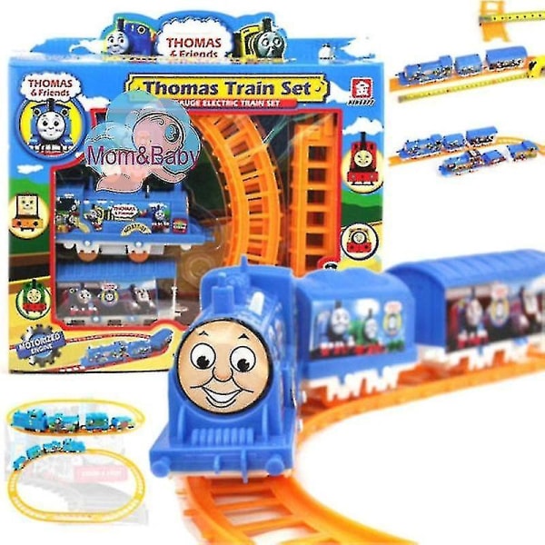 Electric Train Thomas And Friends Track Model Train Toy Set For Children ZUAN  [DmS]