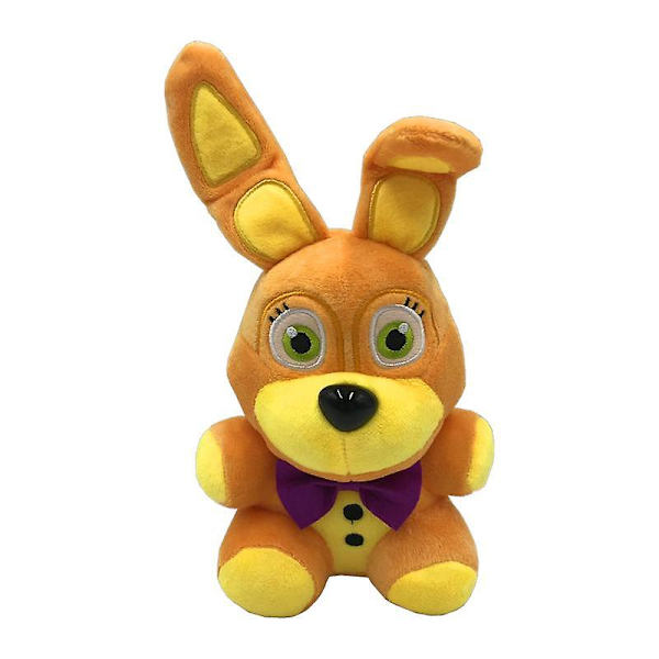 Plushleksak Fnaf Five Nights At Freddy's Security Breach Gator Plushie Doll Presenter (FMY) Yellow Bonnie With Tie