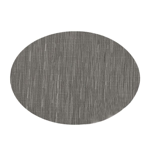 Pöytäliina, naarmuuntumaton, eristetty, soikea, liukumaton, PVC, kotitaloustarvikkeet, KaesiBY Dark Gray