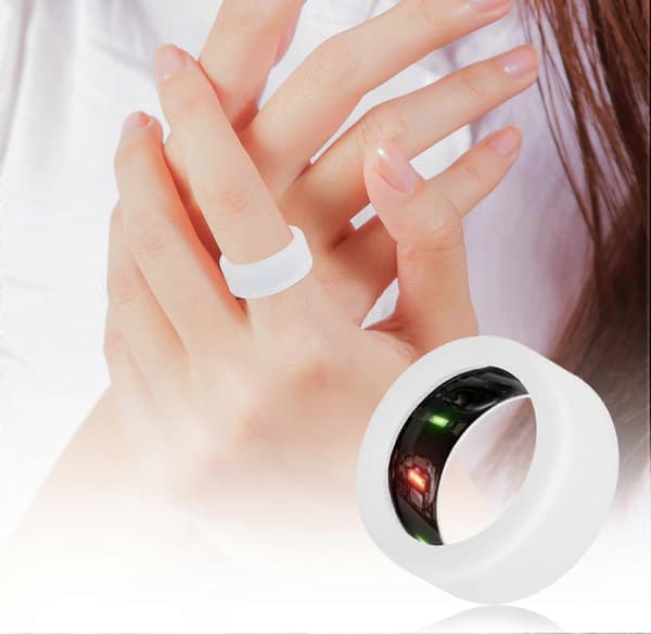 2 stk. Silikone Ring Cover Kompatibel med 3, Rund Ring Etui Elastisk Ring