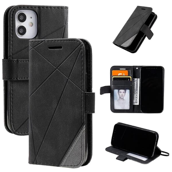 Etui til iPhone 11 Læder Magnetisk Folio Cover med Kortholder Kompatibel med iPhone 11 [DB]