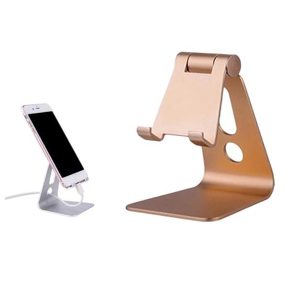 Skrivebordsholder til tablettelefon fuld justering - metal [DB]