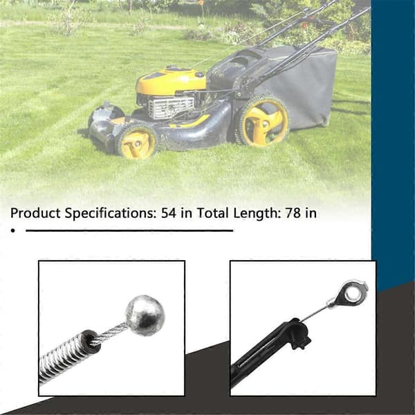 133-8158 Bremsekabel til Toro 30-tommer Timemaster plæneklipper, passer til model 20199 20200 20975 20977, Repl [DB]