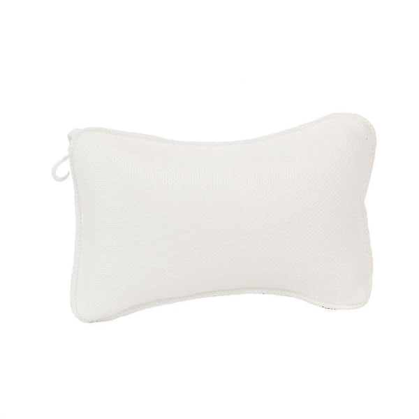 Kylpytyyny Spa Kylpyamme Ergonomiset Ammeelle Kaulan Pään Olkapään Tyynyt Tukityyny Pääntuki Luxe Pehmeä 3d Verkko A-bone-White