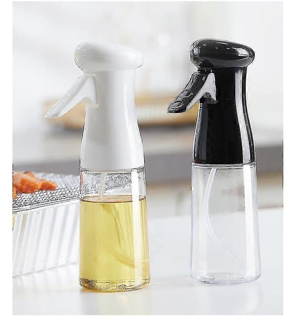 210 ml Öljysuihkepullo Keittiööljysuihkepullo Oliiviöljysuihkepullo (1 kpl, Valkoinen)