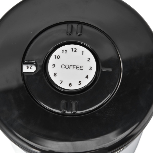 Lufttæt Kaffebeholder Opbevaringskrukke Datospærrer CO2 Udløbsventil Rustfrit Stål Beholder Hvid variationValue