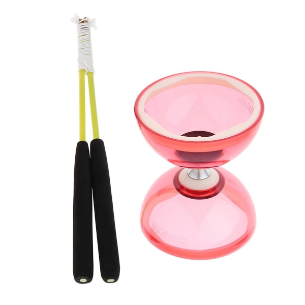 1/2/3/5 Jongleringsleksaker Trippelkullager Diabolo 12cm Med Handstickor & [DmS] Red 12cm 1 Pc