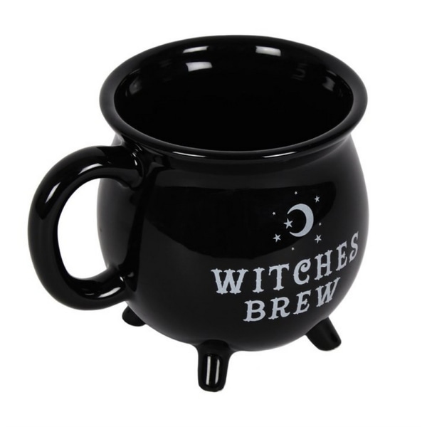 Witches Brew Cauldron Mug Black One Size